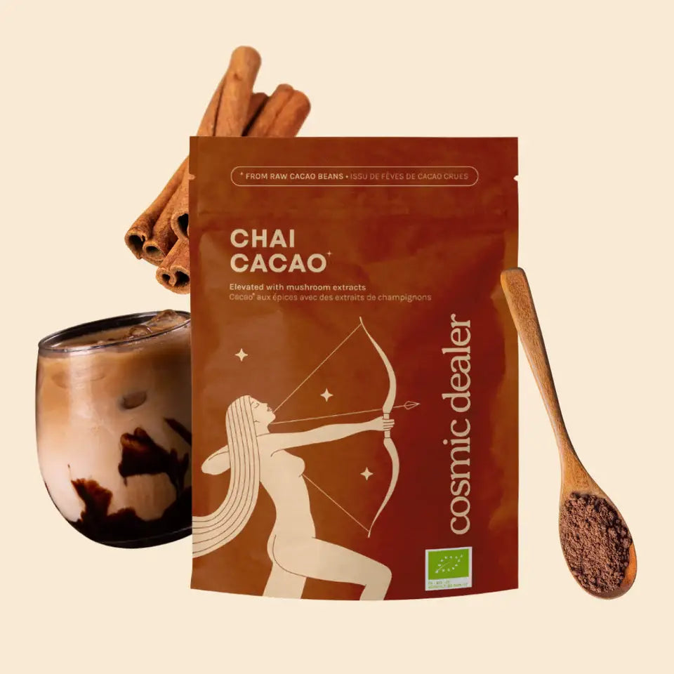 Chai Cacao Trinkschokolade mit Pilzextrakten